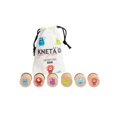 KNETA Holzstempel Monstar Деревянный штамп Монстр