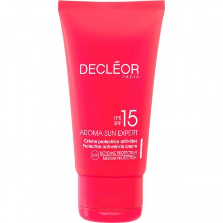 Decleor (Деклеор) Aroma Sun Expert Creme Солнцезащитный крем Protectrice Anti-Rides, SPF 50 / 50 мл