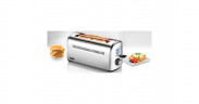 Unold Unold 4er-Toaster Retro edelstahl, 1.500 Watt, fur 4 Scheiben Toast  edelstahl Тостер Unold, 4 предмета, ретро, ??нержавеющая сталь, 1500 Вт, на 4 ломтика тостов