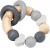 Selecta bellybutton Glucksgriff grau Greifling пупок лаки хват серый хватательная игрушка