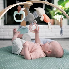 Ingenuity Cozy Spot Loamy Wendedecke mit Spielbogen aus Holz Двустороннее одеяло Cosy Spot Loamy с деревянной игровой аркой