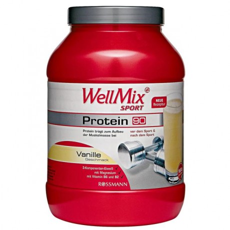 WellMix Sport Protein Протеин 90 Vanille-Geschmack 900 г