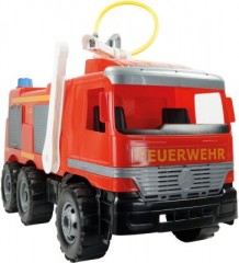 LENA GIGA TRUCKS Feuerwehrauto mit Wasserspritze GIGA TRUCKS пожарная машина с распылителем воды