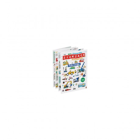Penguin Junior Verlag Mein riesengrosses ZICKZACK Ausklappbuch Моя огромная раскладушка ZICKZACK