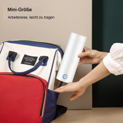 Aoucheni Aoucheni Reise-Wasserkocher Elektrische Tragbarer Wasserkocher Mini 400 ml, Schnellheizfunktion  Aoucheni Travel Kettle Электрический портативный чайник, мини, 400 мл, с функцией быстрого нагрева