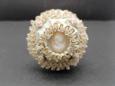Статуэтка винтажная Capodimonte / Victoria с изображением женского портрета, фарфор, 11 х 6.5 см, Италия, 1960-70гг.