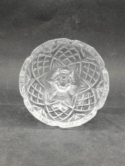 Креманка винтажная Walther Glas, на высокой ножке, хрусталь, 9.5 см, Германия, 1970-80гг.