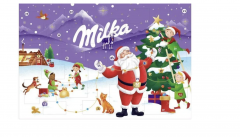 Адвент календарь Milka 2024, 24 сладких сюрприза, 39 см x 26 см, 200 г