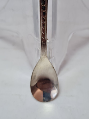 Ложка для сахара винтажная Speculum Plate Holland в упаковке, 11,5 см, Голландия, 1960-70гг.