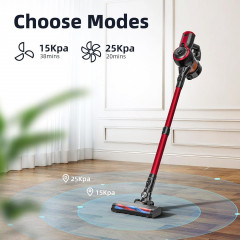 CONOPU CONOPU Akku-Hand-und Stielstaubsauger, 160,00 W, beutellos, Staubsauger 25Kpa Staubsauger Kabellos 160W mit 2 Saugmodi LED-Leuchte  Беспроводной ручной и стержневой пылесос CONOPU, 160,00 Вт, без мешка, пылесос, беспроводной пылесос 25 кПа, 160 Вт,