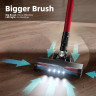CONOPU CONOPU Akku-Hand-und Stielstaubsauger, 160,00 W, beutellos, Staubsauger 25Kpa Staubsauger Kabellos 160W mit 2 Saugmodi LED-Leuchte  Беспроводной ручной и стержневой пылесос CONOPU, 160,00 Вт, без мешка, пылесос, беспроводной пылесос 25 кПа, 160 Вт,