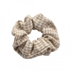 SOHO Pepita Scrunchie Beige резинка для волос Пепита