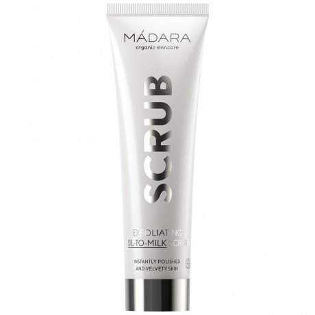 MADARA Exfoliating Oil-To-Milk Scrub  Отшелушивающее масло для молочного скраба