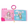 kikka boo Stoffbuch Beissring C-Ring Lehrbuch bunte Zahlen Buchstaben Tiere Greiflinge Тканевая книга прорезывание зубов кольцо C-кольцо учебник красочные цифры буквы животные хватающие игрушки