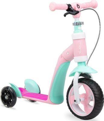 MoMi ELIOS 2 in 1 Laufrad  und Scooter Беговел и самокат ELIOS 2 в 1