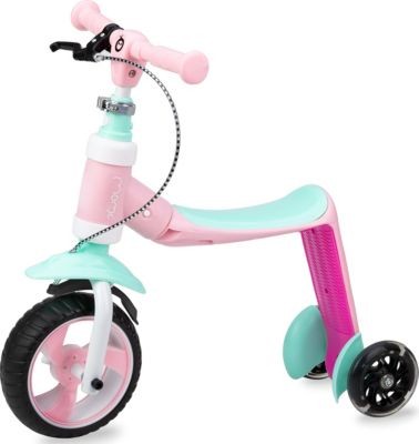 MoMi ELIOS 2 in 1 Laufrad  und Scooter Беговел и самокат ELIOS 2 в 1