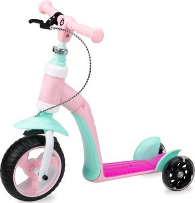 MoMi ELIOS 2 in 1 Laufrad  und Scooter Беговел и самокат ELIOS 2 в 1