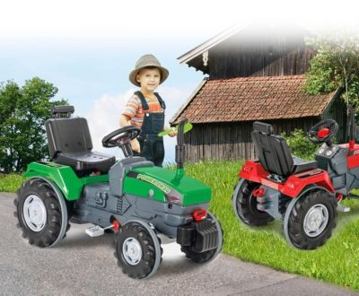 Jamara Trettraktor Power Drag grun Педальный трактор Power Drag зеленый