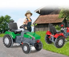 Jamara Trettraktor Power Drag grun Педальный трактор Power Drag зеленый