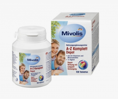 Mivolis Комплексные витамины от А до Z Komplett Depot, более 20 витаминов, 100 шт