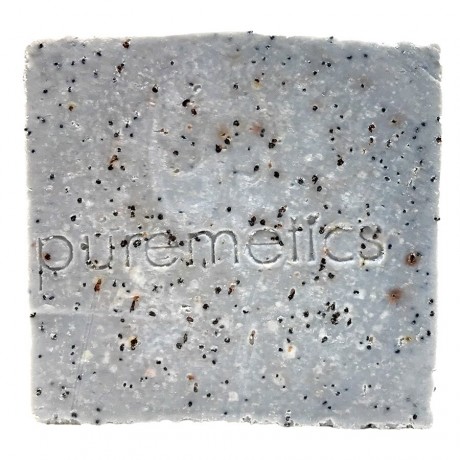 puremetics Peelende Duschseife Olive Mohn  Отшелушивающее мыло для душа Olive Poppy