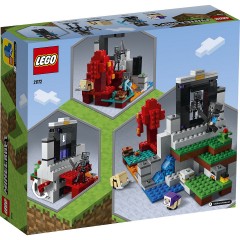 Minecraft 4er Set: 21171 Der Pferdestall + 21172 Das zerst orte Portal + 21173 Der Himmelsturm + 21174 Das moderne Baumhaus ЛЕГО НАБОР Конюшня+Разрушенный портал+Небесная башня+Современный домик на дереве