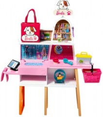 Mattel Barbie Haustier-Salon Spielset mit Puppe Игровой набор Барби для домашних животных с куклой