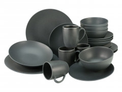 Creatable Creatable Kombiservice 20-tlg SOFT TOUCH schwarz Создаваемый комбинированный сервиз 20 предметов SOFT TOUCH