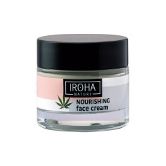 Iroha Hemp Cannabis Sativa Seed Oil Nourishing Face Cream  Питательный крем для лица с маслом семян конопли Cannabis Sativa