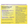 Vigantolvit 3stk x 60kap Вигантолвит Германия Витамин D3 2000 I.E., 3 упаковки x 60 капсул (180 капсул)