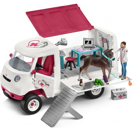 Schleich Schleich Horse Club 72147 Tierarztbesuch im Stall Schleich Horse Club 72147 Посещение ветеринара в конюшне