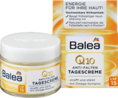 Balea Tagespflege Q10 Anti-Falten Tagescreme, Балеа Дневной крем против морщин, 50 мл