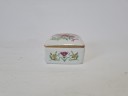 PORCELAINE FINE DE Limoges Коллекционные фарфоровые шкатулки, 5,5 см, 5 штук, Франция, 1960-70гг.