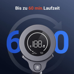 OSOTEK OSOTEK Akku-Hand-und Stielstaubsauger, 450,00 W, Beutellos, 33000PA Bodenburste mit Haarschneidefunktion Saugkraft 60 Min.Laufzeit  Беспроводной ручной и стержневой пылесос OSOTEK, 450,00 Вт, без мешка, щетка для пола 33000PA с функцией стрижки вол