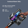 KLAMER KLAMER Akku-Hand-und Stielstaubsauger KLAMER Akku-Staubsauger, 420 Watt Kabelloser, Flexibler Handstaubsaug…  Беспроводной ручной и стержневой пылесос KLAMER Беспроводной пылесос KLAMER, беспроводной, гибкий ручной пылесос мощностью 420 Вт…