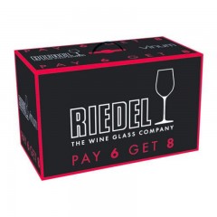 Riedel Riedel Vinum Vinum Chardonnay 'Kauf 8 Zahl 6' 8-tlg. Riedel Vinum Vinum Chardonnay &quot;Купи 8 - заплати 6&quot; 8 шт.