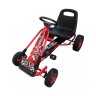vidaXL Go Kart Rot 96 x 60 x 56 cm Kinderfahrzeug Детский транспорт Go Kart Red 96 x 60 x 56 см