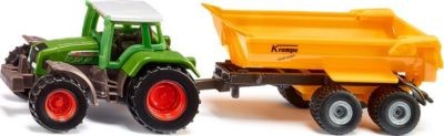 SIKU SIKU Super 1605 Fendt mit Krampe Muldenkipper SIKU Super 1605 Fendt с самосвалом Krampe