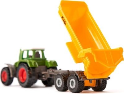 SIKU SIKU Super 1605 Fendt mit Krampe Muldenkipper SIKU Super 1605 Fendt с самосвалом Krampe
