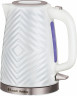RUSSELL HOBBS RUSSELL HOBBS Wasserkocher Groove 26381-70, weiss, 1,7 l, 2.400 Watt, herausnehmbarer Kalkfilter, 1,7 l, 2400 W  RUSSELL HOBBS Чайник Groove 26381-70, белый, 1,7 л, 2400 Вт, съемный фильтр от накипи, 1,7 л, 2400 Вт