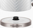 RUSSELL HOBBS RUSSELL HOBBS Wasserkocher Groove 26381-70, weiss, 1,7 l, 2.400 Watt, herausnehmbarer Kalkfilter, 1,7 l, 2400 W  RUSSELL HOBBS Чайник Groove 26381-70, белый, 1,7 л, 2400 Вт, съемный фильтр от накипи, 1,7 л, 2400 Вт
