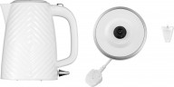 RUSSELL HOBBS RUSSELL HOBBS Wasserkocher Groove 26381-70, weiss, 1,7 l, 2.400 Watt, herausnehmbarer Kalkfilter, 1,7 l, 2400 W  RUSSELL HOBBS Чайник Groove 26381-70, белый, 1,7 л, 2400 Вт, съемный фильтр от накипи, 1,7 л, 2400 Вт