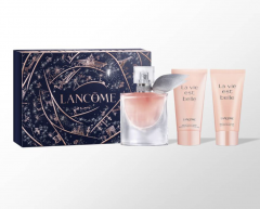 LANCOME LA VIE EST BELLE PFLEGE SET Подарочный набор &quot;LA VIE EST BELLE&quot;, ограниченный выпуск 2024 года: парфюмерная вода 30мл, гель для душа 50мл, лосьон для тела 50мл