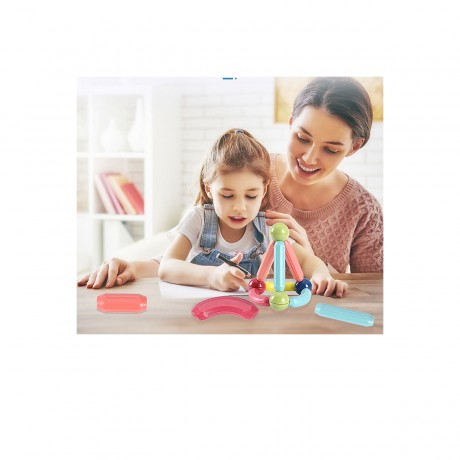 Debuy Starke magnetische Bauklotze Kinder Magnetspielzeug padagogische hundert andern magnetischen Stick Magnetische Stabe 130 Stuck verpackt Сильные магнитные строительные блоки