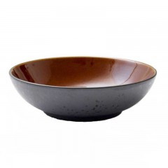 Bitz Bitz Gastro black / amber Salatschussel d: 24 cm / h: 6 cm Салатник Bitz Gastro черный/янтарный д: 24 см / в: 6 см