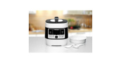 Rommelsbacher Rommelsbacher Dampfdruck- &amp; Multikocher MD 1000 weiss/schwarz  weiss/schwarz Пароварка и мультиварка Rommelsbacher MD 1000 белый/черный