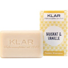 Klar Seifen Festes Shampoo Muskat &amp; Vanille  Твердый шампунь с мускатным орехом и ванилью