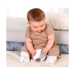 Fehn Stoffball Esel  Teddy NATUR Матерчатый мяч ослик тедди ПРИРОДА