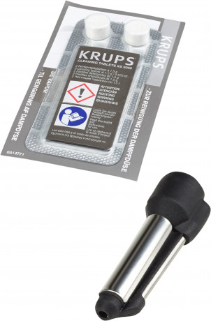 Krups Krups Kaffeevollautomat EA8107 Arabica, 2-Tassen-Funktion, manueller Dampfduse, 2 voreingestelle Kaffeestarken Полностью автоматическая кофемашина Krups EA8107 арабика, функция на 2 чашки, ручное паровое сопло, 2 предустановленные крепости кофе