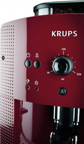 Krups Krups Kaffeevollautomat EA8107 Arabica, 2-Tassen-Funktion, manueller Dampfduse, 2 voreingestelle Kaffeestarken Полностью автоматическая кофемашина Krups EA8107 арабика, функция на 2 чашки, ручное паровое сопло, 2 предустановленные крепости кофе